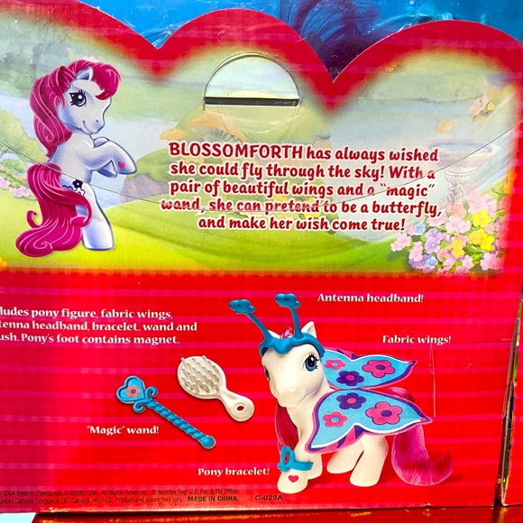 MY LITTLE PONY G3 NWT VTG 2004 TOYS R US EXCLUSIVE BLOSSOMFORTH & SPRING FEVER - Picture 10 of 16